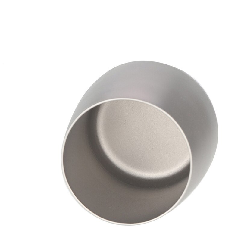 Titanium Mokken Double Muur Titanium Mok, 120Ml Double-Layer Titanium Mok Koffie Cup, kerst Mok , Thee Melk Cup