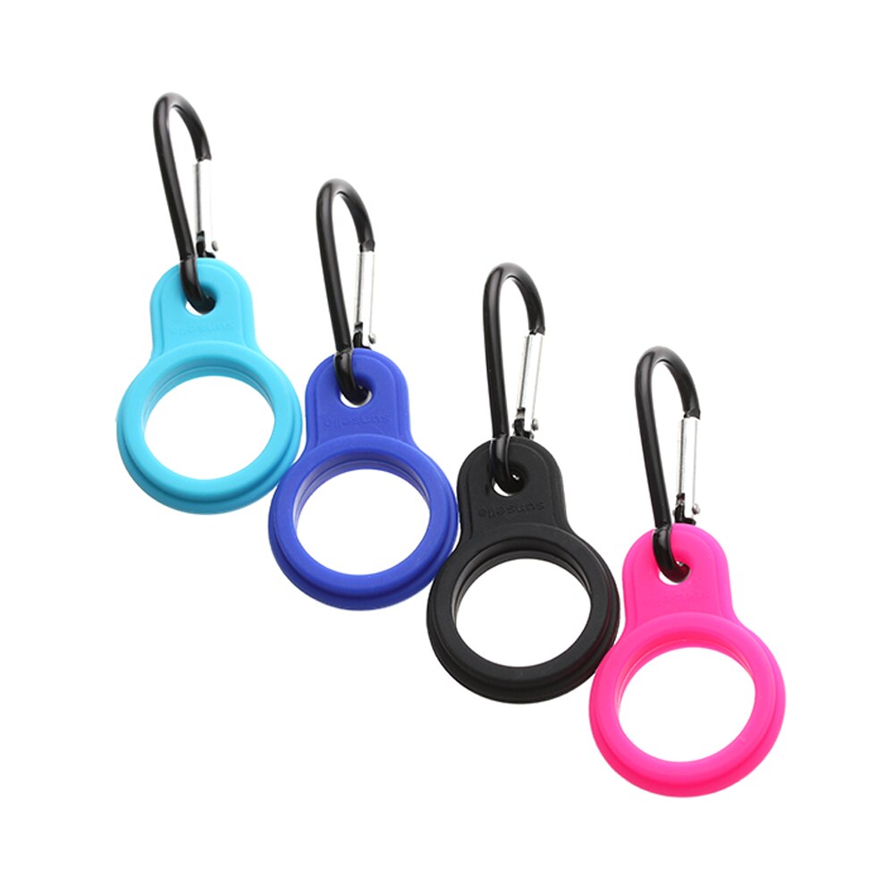 Sports Outdoor Kettle Buckle Carabiner Water Bottle Holder Camping Hiking Aluminum Rubber Buckle Hook