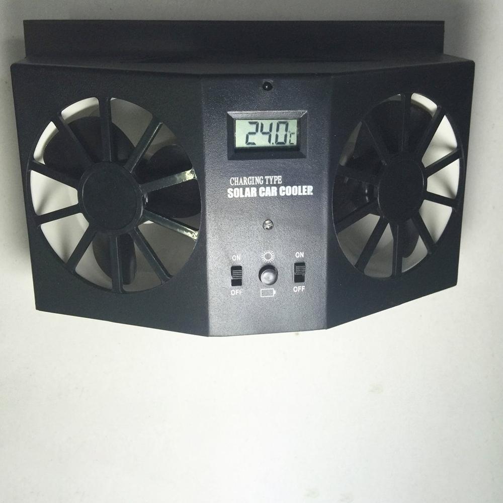 Extractor solar para coche de 2W, ventilador de escape solar para coche, artefacto de refrigeración solar para coche, extractor de aire térmico duradero