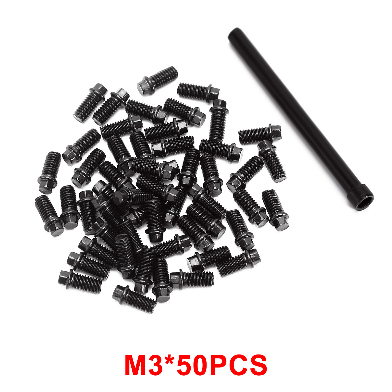 Injora  m2 m2.5 m3 stålskala beadlock ringskruer 1.9 2.2 fælge til 1/10 rc crawler bil trx 4 aksial scx 10 axi 03007 vs4-10: Marine blå