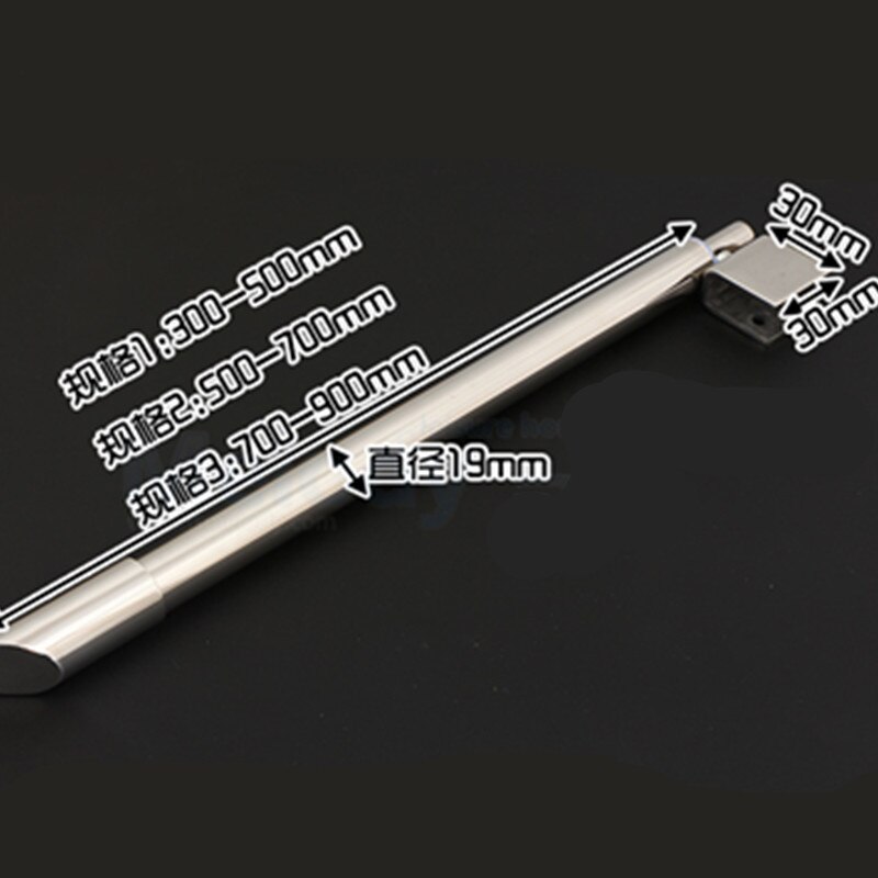 Stainless Steel Shower Glass Door Fixed Rod/clip,Bathroom Glass Support Bar,Beveled Clip,Stretchable Length,shower Accessories