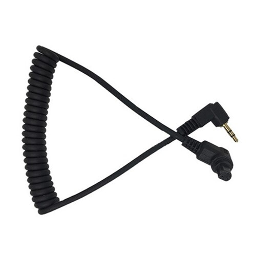 2.5mm / 3.5mm Remote Shutter Release Cable Connecting Cord for Canon DSLR Camera As 3C C3 N3 Cable A as the cable of RS-80N3: Right-angle 2.5mm