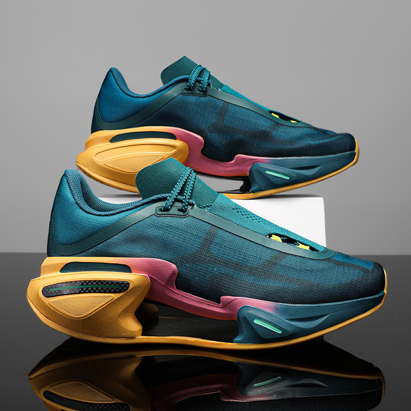 2024 Running Shoes for Men and Women, Carbon Plate Stable Support, Non-Slip Rebound Breathable Thick-Soled Sports Shoes
