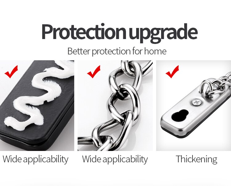 Chain Door Guard ·Security Door Chain Lock Anti-theft Door Chain Door Latch Door Lock Hardware