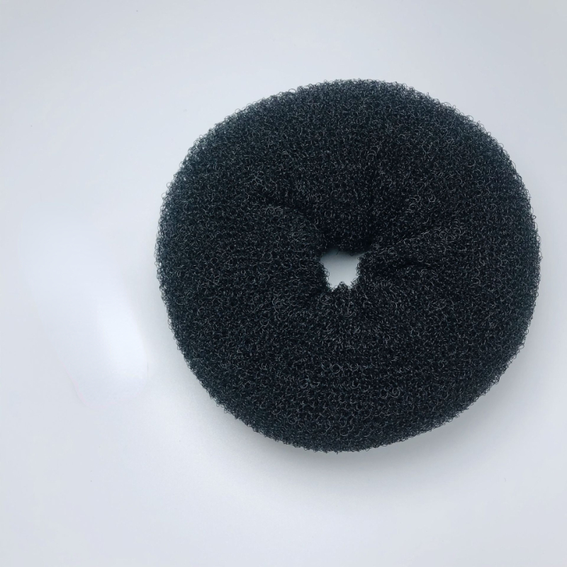 3 Farben elegante Haar Brötchen Donut Schaum Schwamm einfach großen Ring Haars tyling Werkzeuge Frisur Haarschmuck für Mädchen Frauen: Dark Khaki