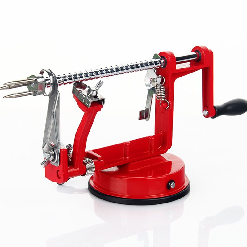 3 In 1 Spiral Apple Peeler Corer Potato Slinky Peeling Machine Cutter Slicer Fruit Vegetable Tools Kitchen