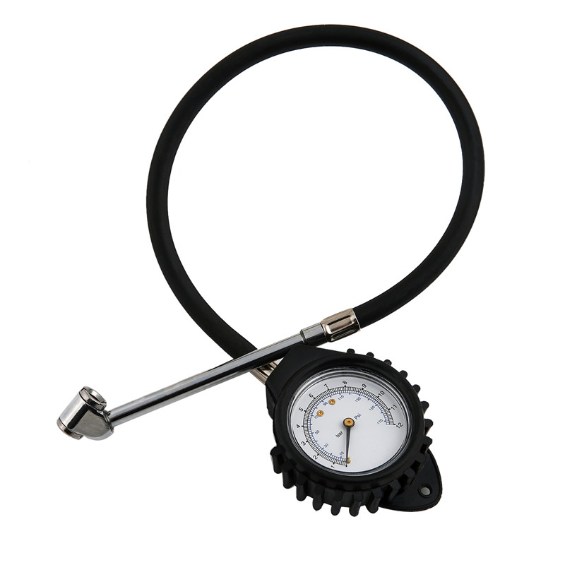2,5 ''Rad Manometer Reifen Luftdruck Messung Für Auto Lkw Motorrad 170PSI/12Bar