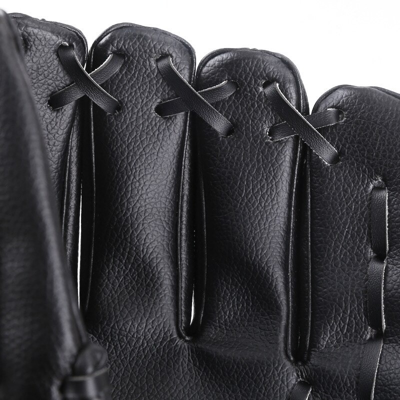 Leder Baseball Handschuhe Männer Zubehör Baseball Handschuh einstellen Schulungen-Praxis Baseball Ausrügestochen Guante Beisbol weicher Ball einstellen