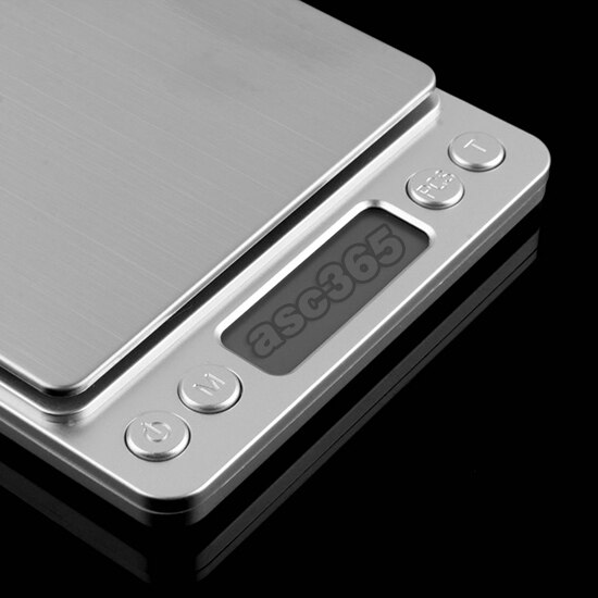 Mini Digital Gram Jewelry Scale LCD Display lLab Balance Digital Gram Jewelry Food scales 2000g x 0.1g