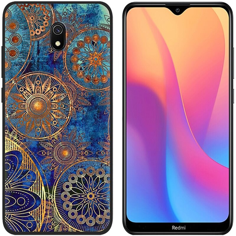 Anti-knock Copertura Posteriore Del Telefono Per Xiaomi Redmi 8A Colorato Copertura Del Telefono di TPU Dipinta di Disegno posteriore Alla Moda: Picture 15