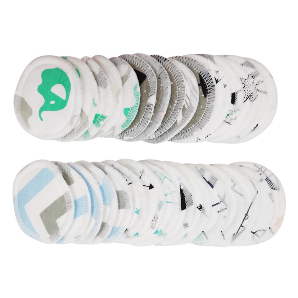 Almohadillas de algodón reutilizables para quitar el maquillaje Facial, almohadilla de limpieza de tres capas, lavable, con bolsa de lavandería, 12 Uds.