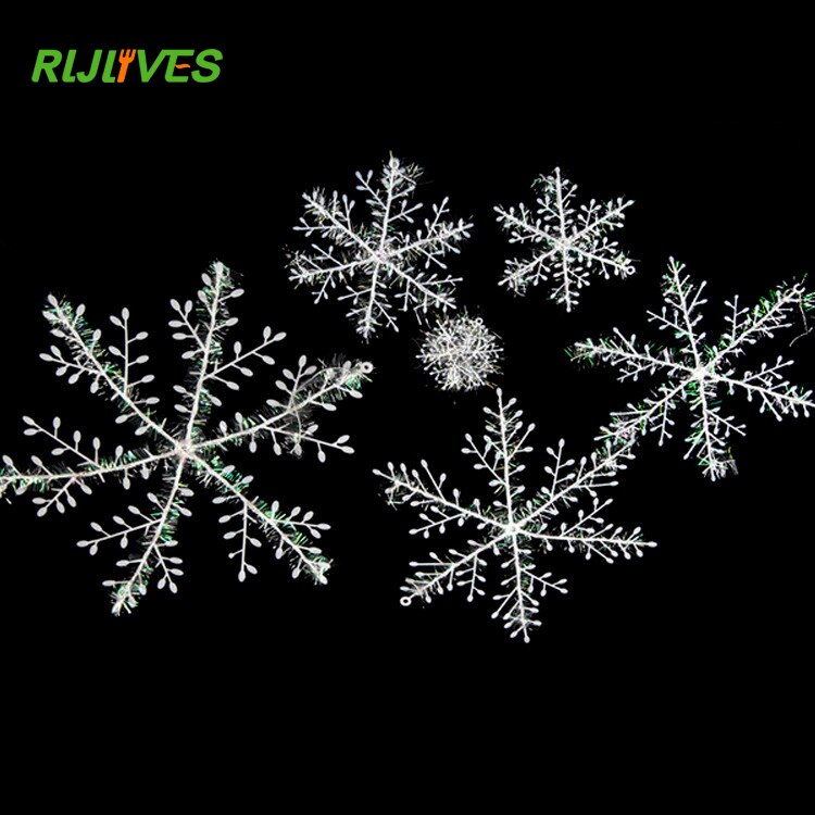 RLJLIVES 30 Stks Sneeuwvlok Party Festival Decor Sneeuw Voor Home Decor DIY Craft