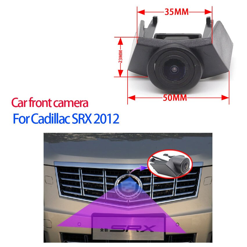 Car Special Front HD Camera For Cadillac SRX Car front camera Waterproof Night Vision CCD