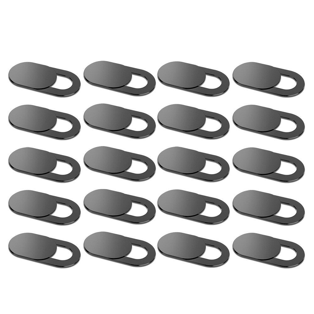 Obturateur de Webcam universel, couverture de caméra anti-espion pour iPad, ordinateur portable, PC, Macbook, tablette, objectif, autocollant de confidentialité: 20 Pcs