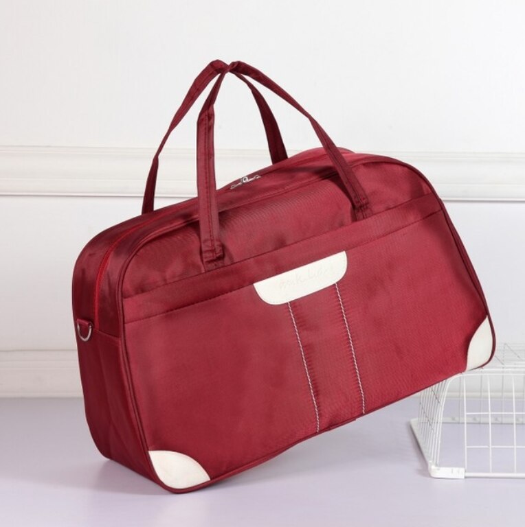 Waterdichte Vrouwen Reizen Plunjezak Weekend Tassen voor Vrouwelijke en Mannen Schouder Pakket Plunjezakken Bagage Tas Dames Handtassen: 9