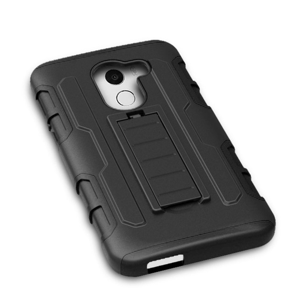 Heavy Duty Hybrid Rugged Case Belt Clip Holster Shockproof Cover For Alcatel A30 Fierce / A30 Plus / Walters /TMOBILE REVVL