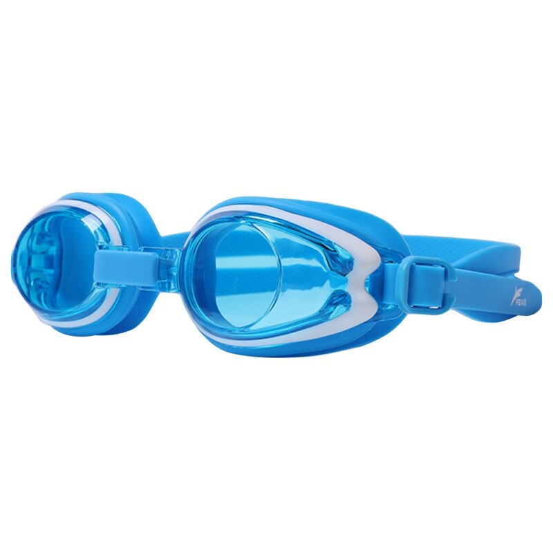 Kinderen Zwemmen Goggle Kids Anti-Fog Uv Protect Kinderen Waterdichte Siliconen Gespiegeld Swim Eyewear Verstelbare Bril: KH2281L