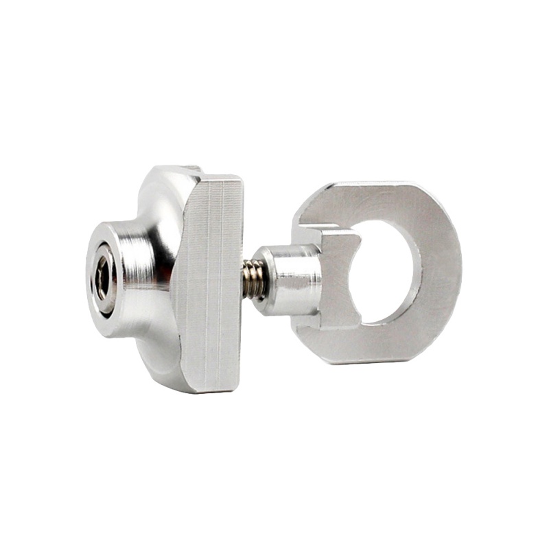 Tensor de cadena BMX de aluminio ultraligero, ajustador de bicicleta, tornillo de perno de bicicleta de una sola velocidad: Sliver