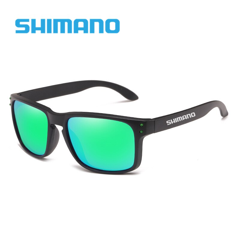 Shimano Fishing Glasses Cycling for Outdoor Sports Polarized Sunglasses: Brown