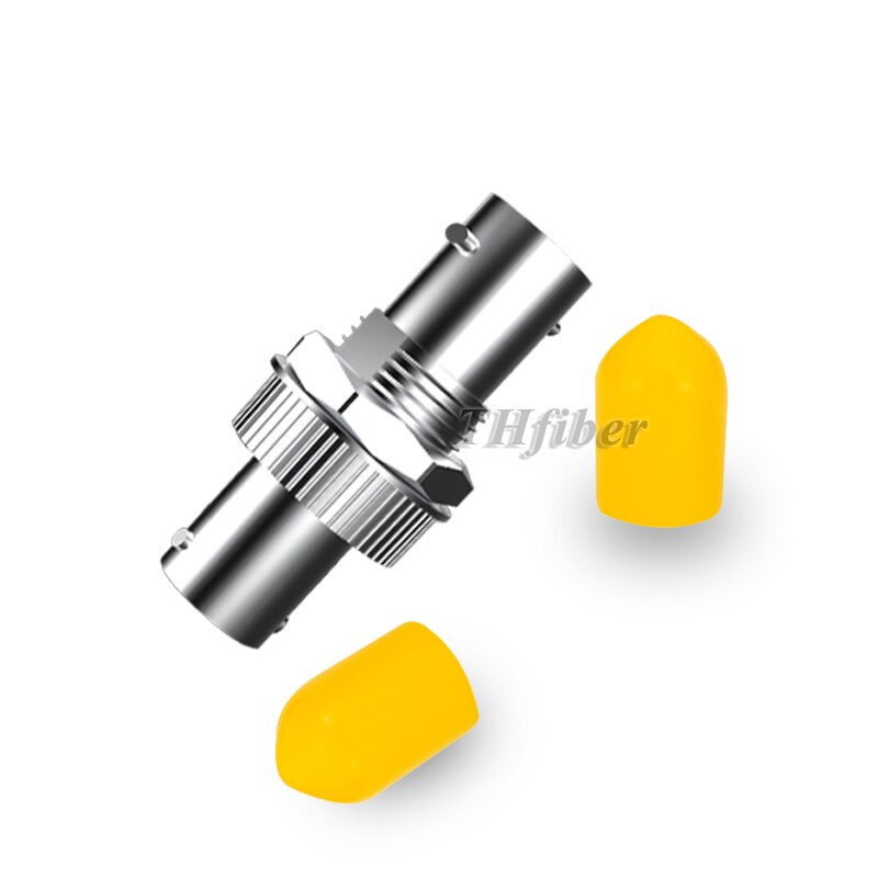 20 PCS ST-ST Fiber Adapter Connector Single Female Flange Coupler ST Fiber Coupler ST/UPC Optical Fiber Connector