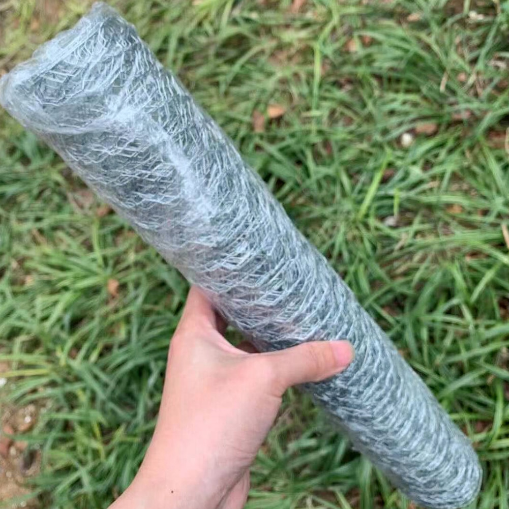 Beschermende Frame Craft Outdoor Tuin Planten Diy Groenten Draad Netting Lichtgewicht Gegalvaniseerd Zeshoekige Kip Hek Stevige