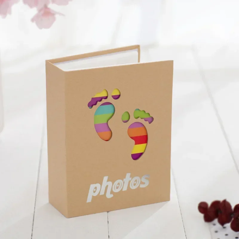 6 tommer mini fotoalbum billedopbevaring 100 lommer scrapbooking billede gemmer hukommelse øjeblikkeligt fotoalbum billede: Rød