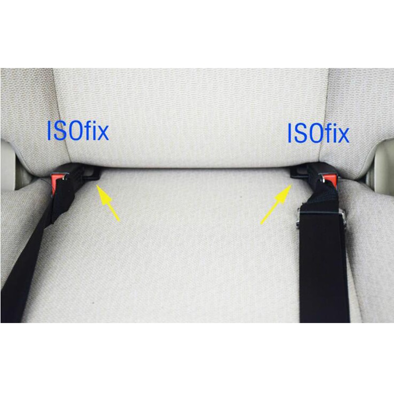 Für Peugeot 307 Autositz ISOFIX verriegeln Gürtel Schnittstellen führen Halterung Für Auto Baby Kindersitz