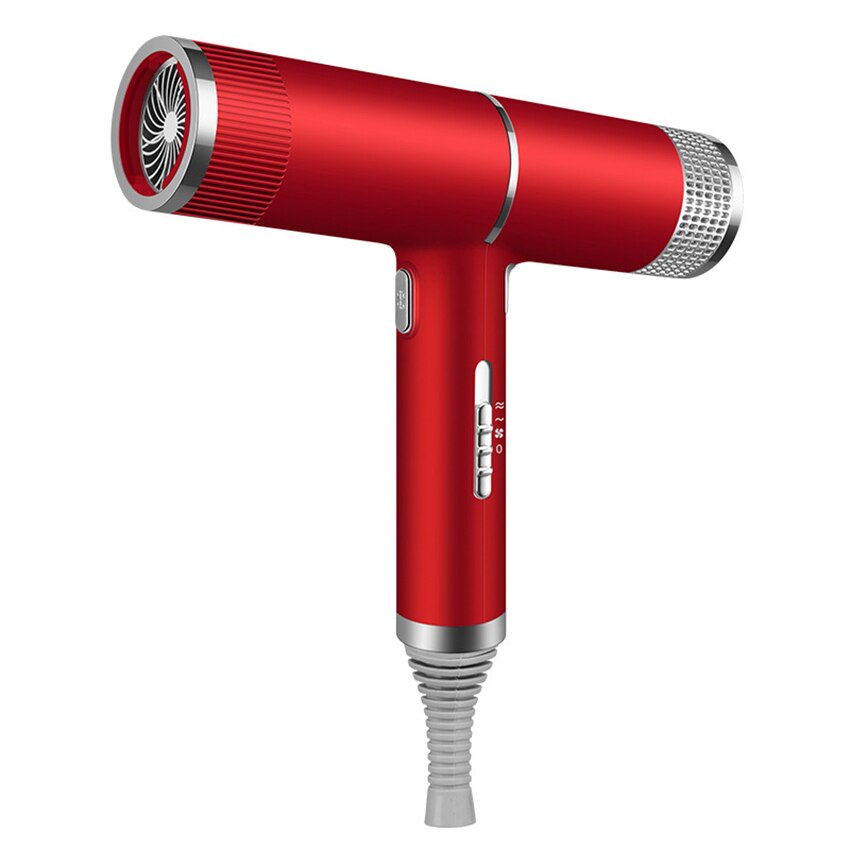Föhn Met Hoge Snelheid Motor, Professionele Föhn Blower, 3 Warmte Instellingen &amp; Traploze Snelheid, constante Temperatuur