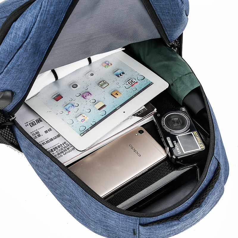 Nylon Charging Backpack School Bag For Teenage Boys Booksbag Men Shoulder Bag Travel Bag Mochilas Viajesbolsos Mochilas De Mujer