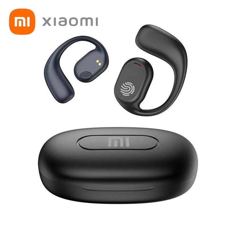 Xiaomi Beengeleiding Hoofdtelefoon Sport HIFI 9D Stereo Bluetooth 5.3 Hoofdtelefoon Waterdicht TWS Touch Control Ruisonderdrukking 2025: Rood