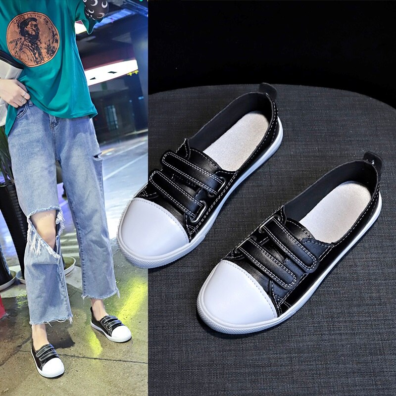 Damesschoenen modis ronde neus damesschoenen casual sneaker gemengde kleuren zomer klein jurkje vrije tijd pu lente