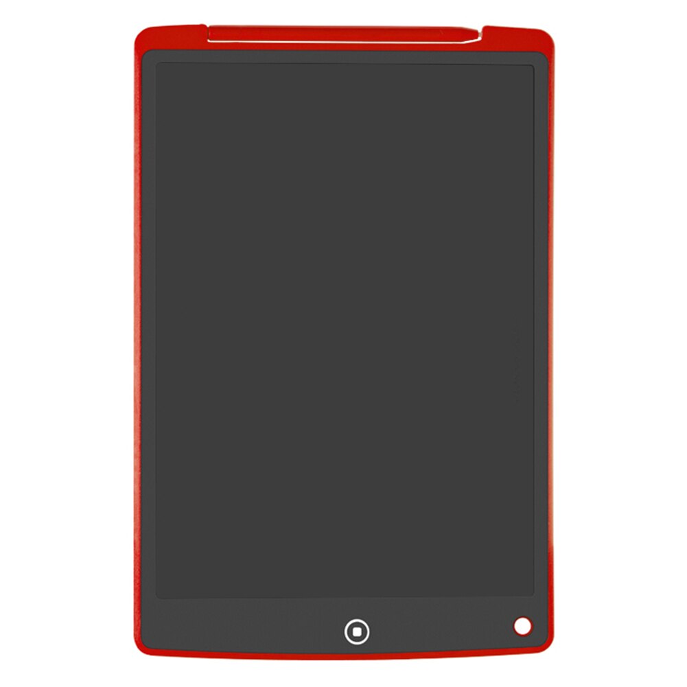 12Inch Electronic Drawing Board LCD Screen Writing Tablet Digital Graphic Drawing Tablets Electronic Handwriting Pad Board+Pen: Red
