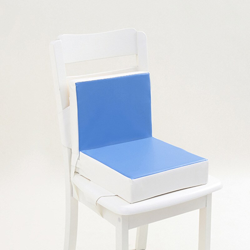 Stuhl Zunehmende Kissen-Baby Kleinkind freundlicher Kleinkind Tragbare Hochstuhl Booster Kissen Waschbar: Blau