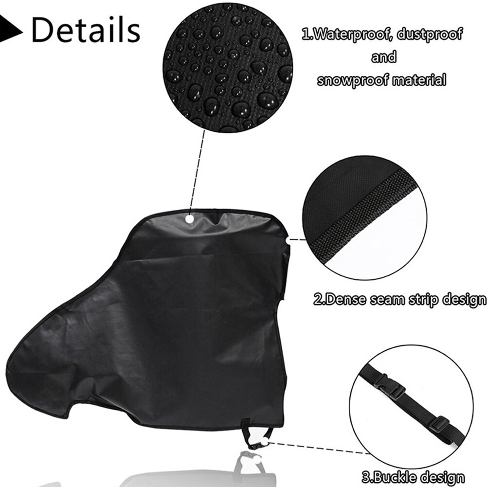 Campervan Dust Protector Caravan Tailer Coupling Lock Rain Snow Waterproof Accessories Towing Hitch Cover 87x62cm Hook Connector