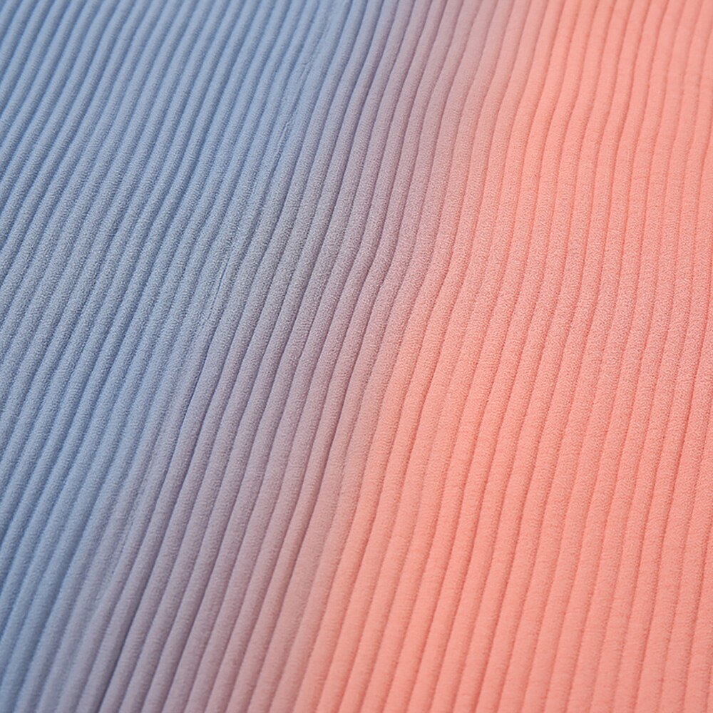 Ombre Chiffon Hijab Muslim Women Hijab Scarf Shawl Islam Headwrap Pleated Gradient Hijabs Shaded Crinkle Hijab Summer