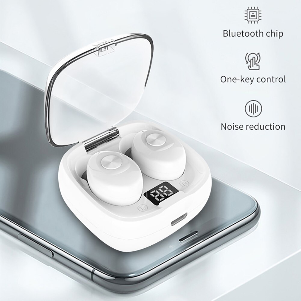 Bluetooth øretelefoner  xg8 digitale tws bluetooth 5.0 mini in-ear ipx 5 vandtætte sports øretelefoner øretelefoner