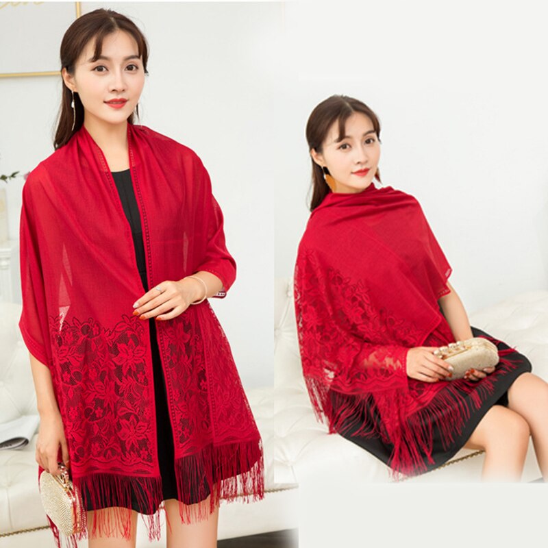 Wit Rood Zwart Shrugs Voor Kant Bolero Vrouwen Bruiloft Shawl Party Avondjurken Cape Mariage Femme Wrap Sjaal Bolero Novia