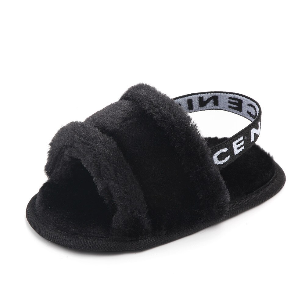 DANNEIS semelle souple troupeau belle bébé filles premiers marcheurs chaussures infantile chaussures été Prewalkers Bow pour enfant en bas âge filles Lentejuelas: black / 7-12 mois