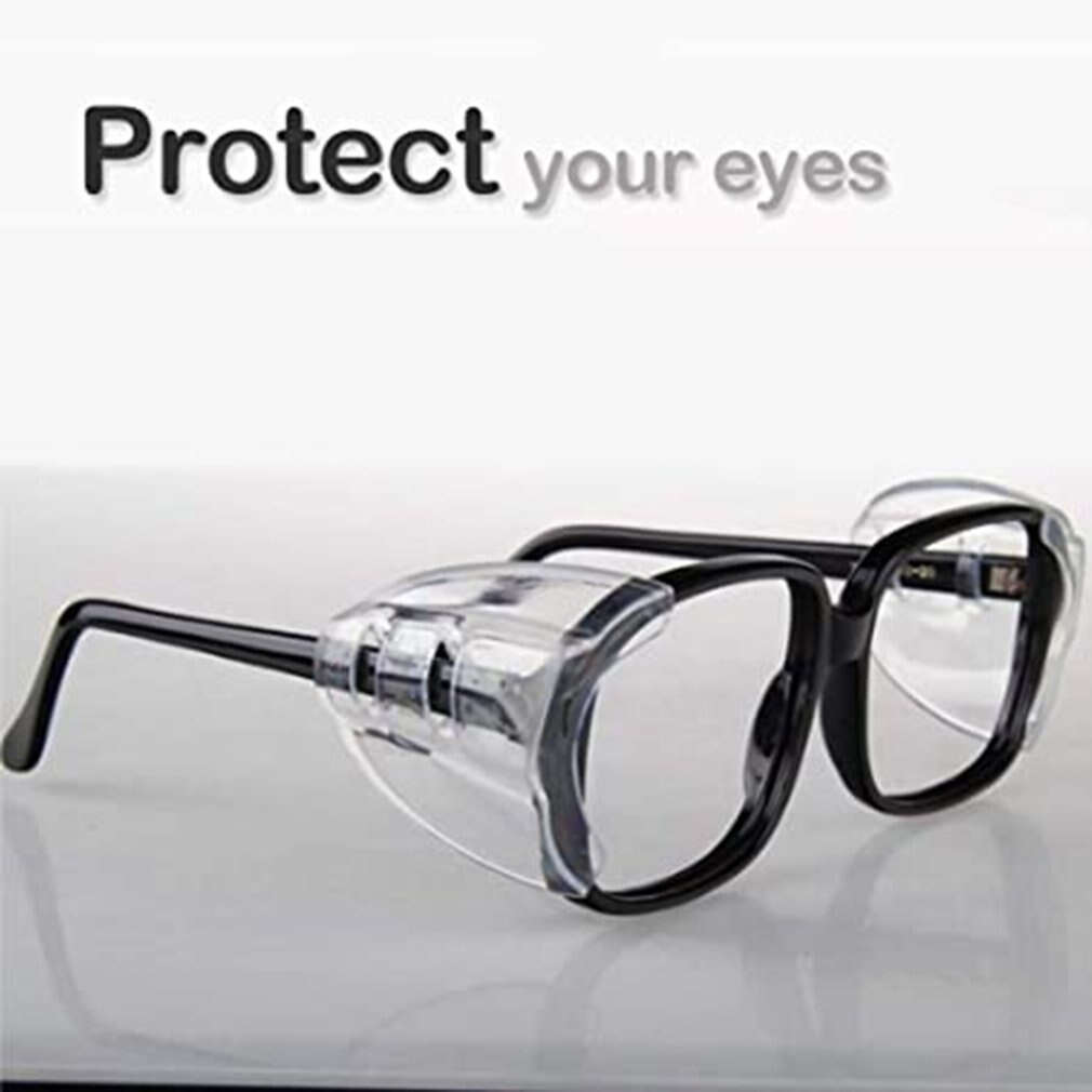 Tpu Bril Beschermende Vleugels Flank Bescherming Bijziendheid Bril Side Beschermende Vel Splash-Proof Vleugels