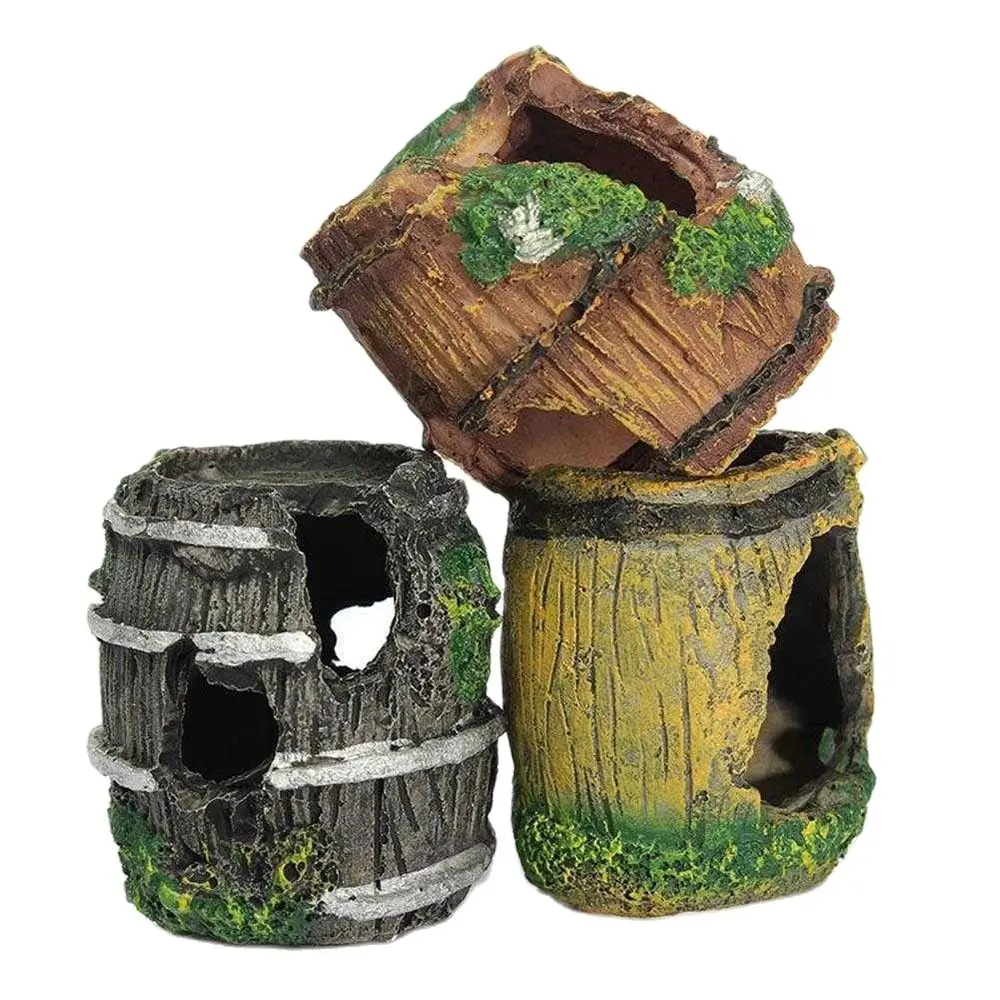 Aquariumapparatuur Accessoire Glas Aquarium Landschapsarchitectuur Decoratie Hars Ambachten Kunstmatige Antieke Landschapsarchitectuur Decorbenodigdheden
