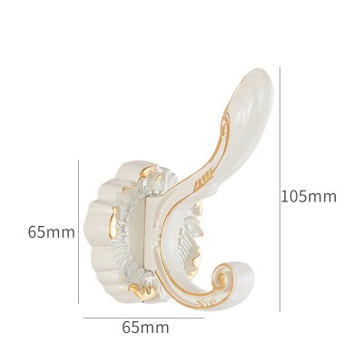 Europese Kleding Cap Enkele Haak Muur Opknoping Muur Schoen Kast Badkamer Keuken Muur Haken Enkele Hardware Metal Chrome Haak: HK9014