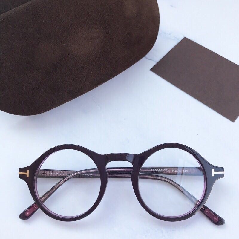 Rund ungdom kvinner menn resept optisk merke tom 5526 frame mann gafas briller briller lentes briller oculos: T 3