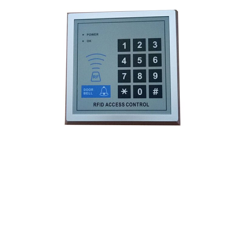 RFID 125KHz Proximity Entry Door Lock Access Control System ID card Capacity 2000 cards home security: Access control