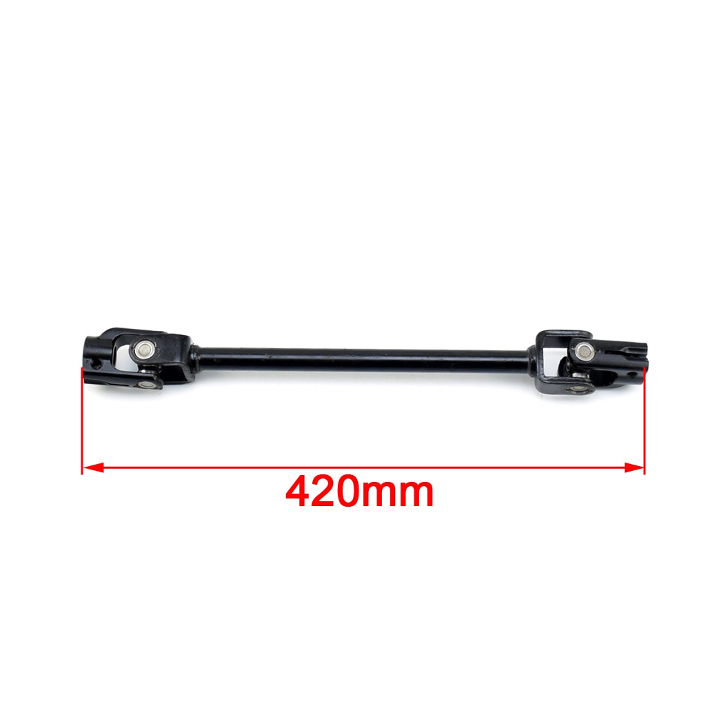 210-480MM 30Teeth Steering Knuckle Go Kart U joints Shaft Rod of China 110CC 150CC Go Golf Cart Four-wheel Buggy UTV Bike Parts