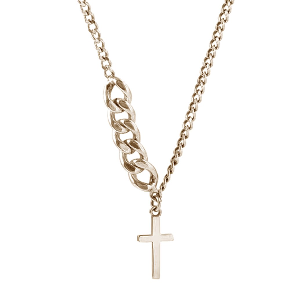 Punk Cool Street Style Necklaces Vintage Gothic Cross Pendant Necklace for Men and Women Hip-pop Neck Chain Jewelry: F