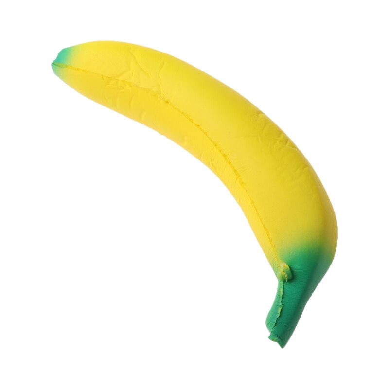 18CM Simulation Banana Squishy Toy Slow Rising Squeeze Stress Decompression Doll 97BD