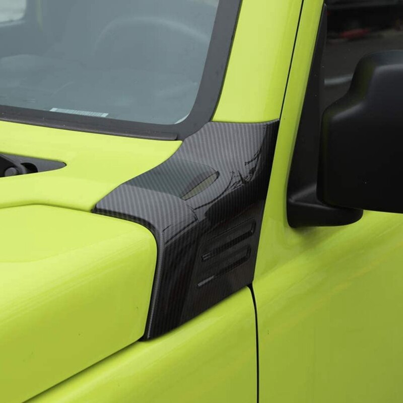 Pegatinas de cubierta angular para motor de coche Suzuki Jimny, accesorios de embellecedor para capó, ,