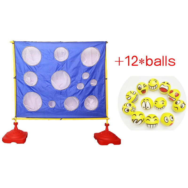 Doel Gooien Apparatuur Voor Kinderen Gooien Doel Plaat Kleuterschool Fysieke Intelligentie Training Oarent-Kind Outdoor: Blauw
