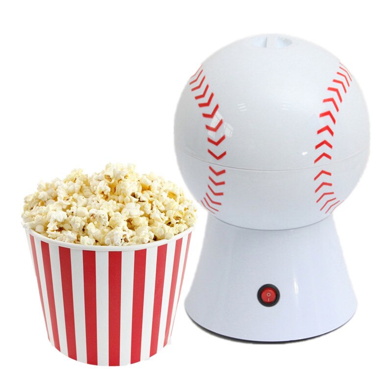 Thuis voetbal elektrische popcornmachine volleybal kleine maïs extruder kinderen elektrische basketbal popcorn 110 V ~ 220 V 1200 W