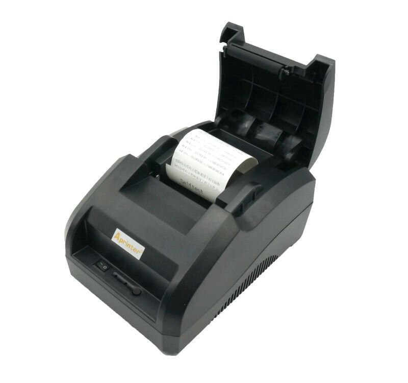 58mm restaurant bill printer receipt printer bill machine for supermarket USB port pos printer